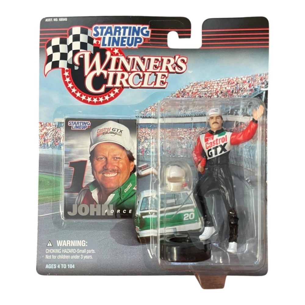 John Force Starting Lineup 1997 Winner's Circle Figure